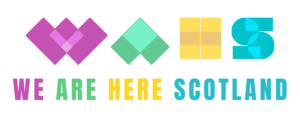 We Are Here Scotland logo